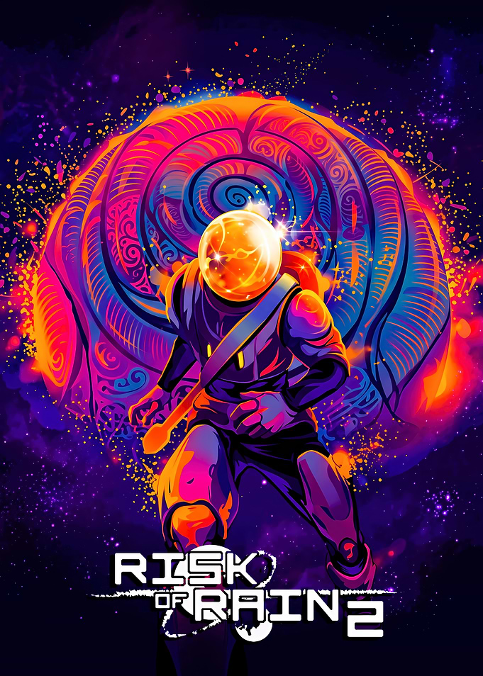 Risk of Rain 2 Commando Poster