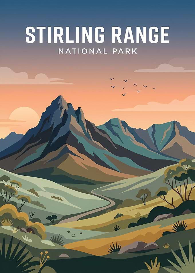 Stirling Range National Park Poster