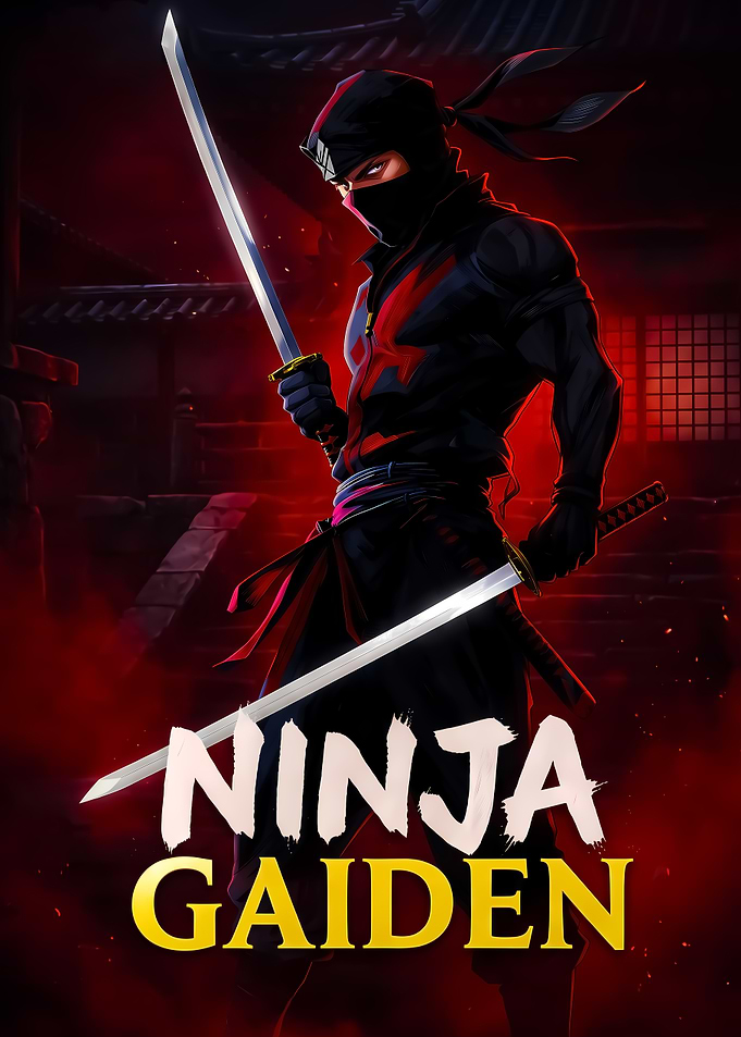 Ninja Gaiden Ryu Hayabusa Poster