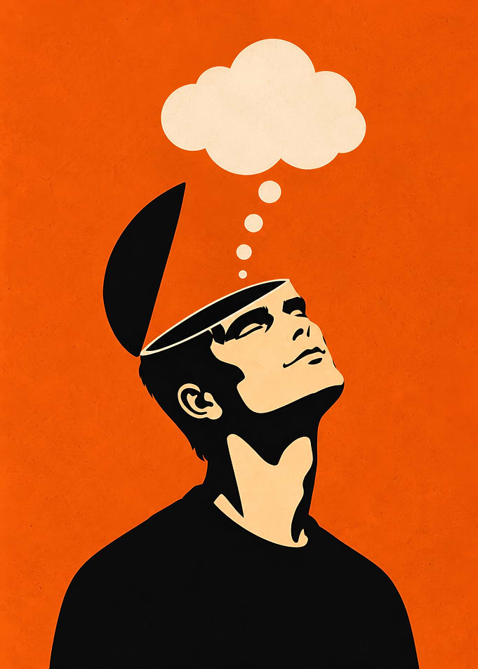 Open Minded Thinking Illustration