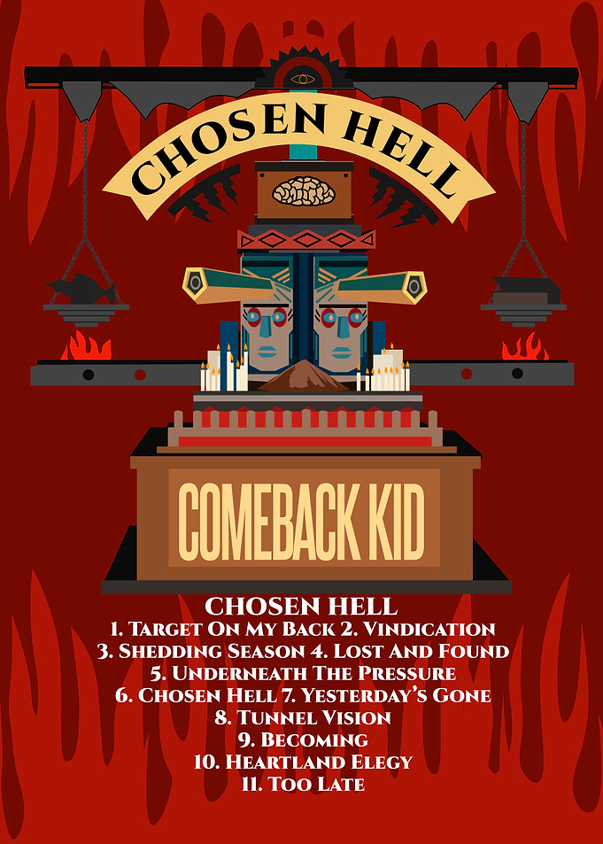 Comeback Kid Chosen Hell Album Poster