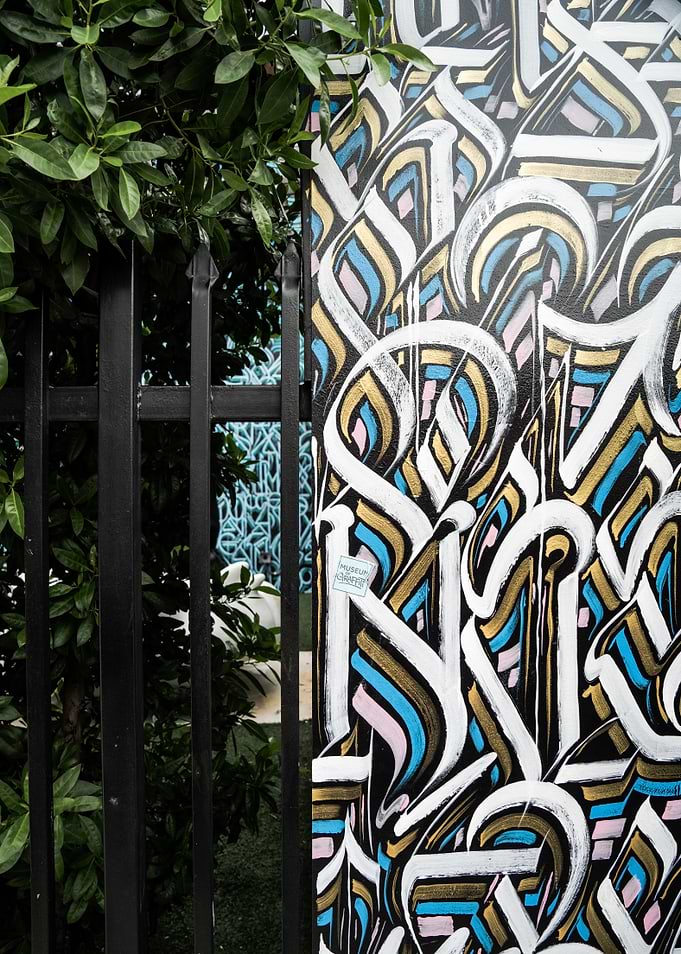 alligraphic Graffiti Wall Art