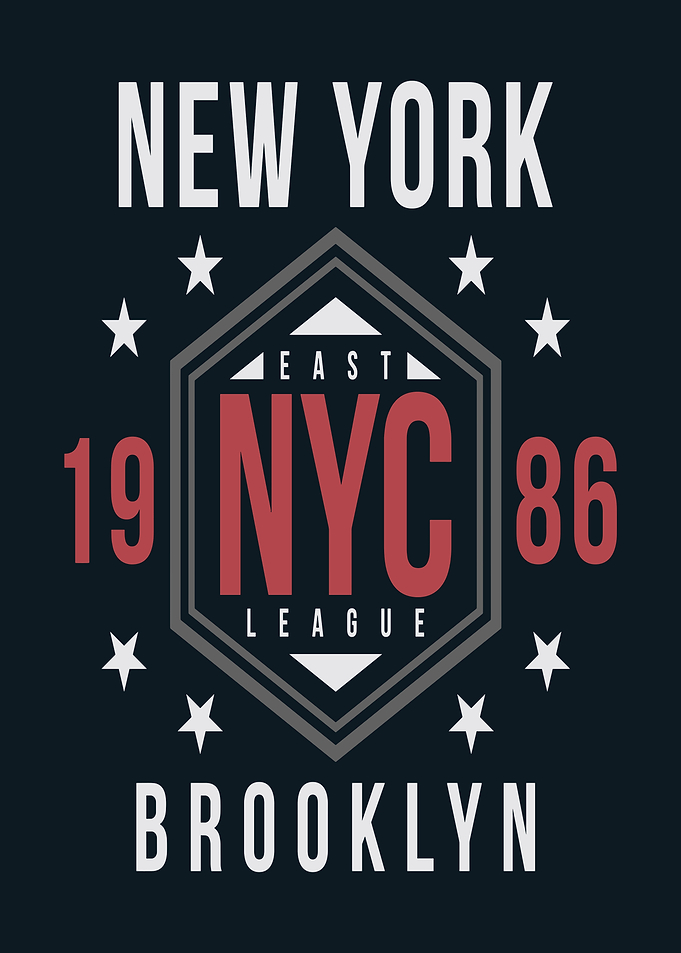 New York Brooklyn Varsity Graphic