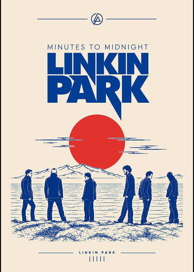 Linkin Park Minutes to Midnight Poster