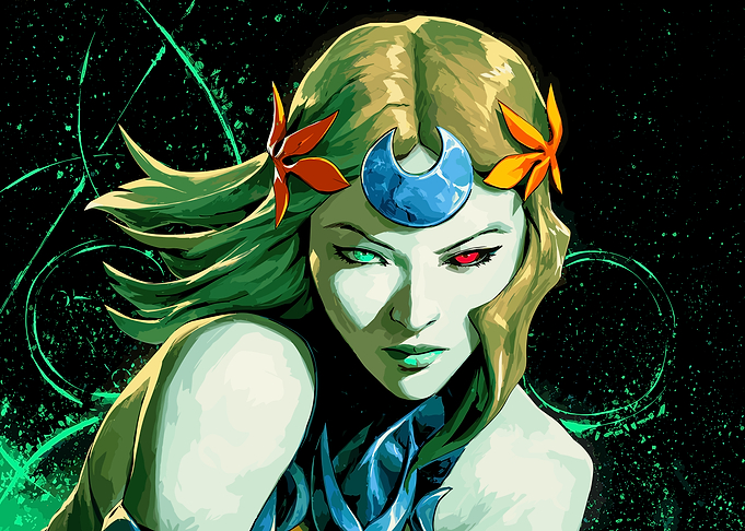 Artemis from Hades Game Portrait