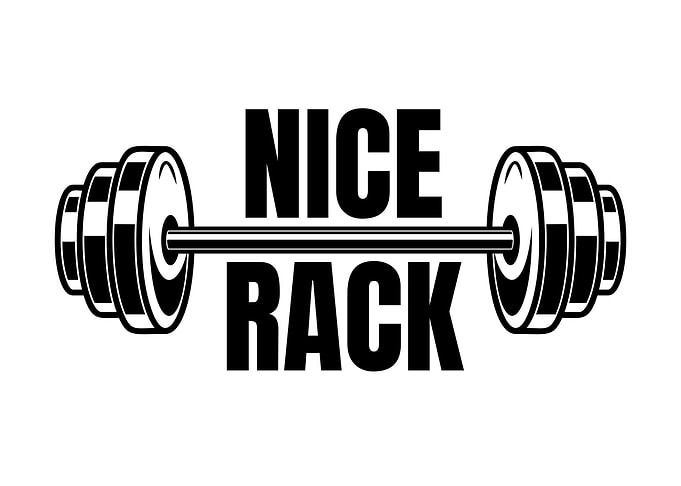 Nice Rack Gym Weightlifting Graphic