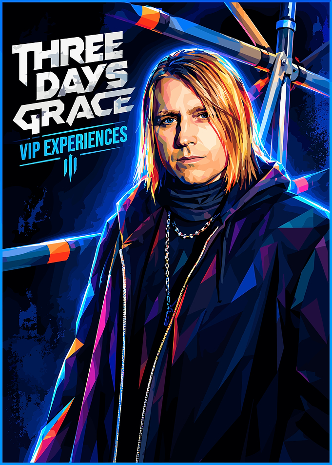 Three Days Grace VIP Experience Poster