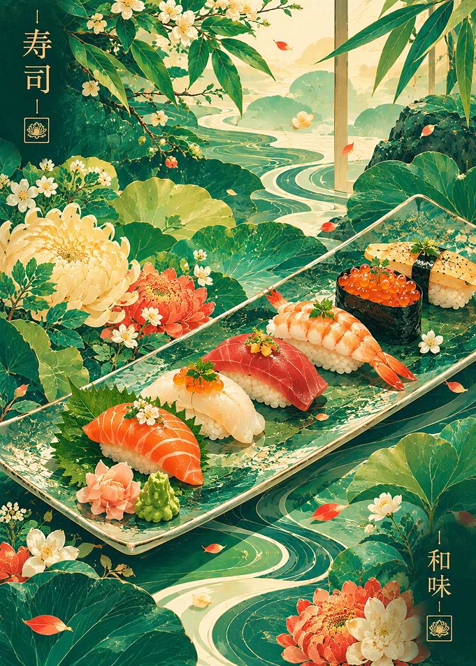 Sushi Pond Garden