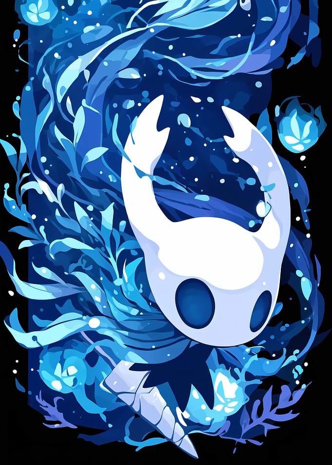 Hollow Knight Blue Soul Illustration
