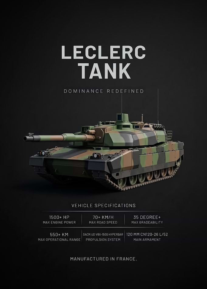 black background minimalism leclerc Tank Poster