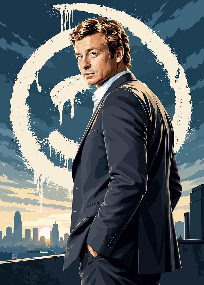 Patrick Jane The Mentalist Poster