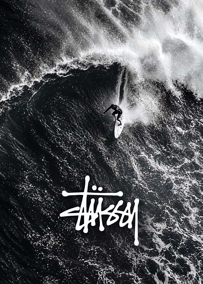 Stüssy Surfing Ocean Wave
