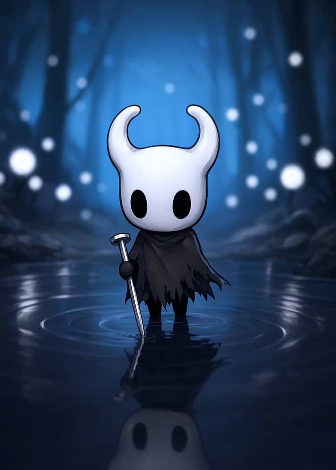 The Knight from Hollow Knight