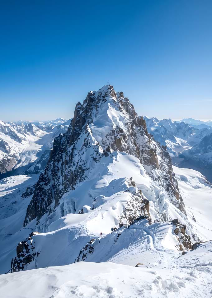Aiguille du Midi Mountain Peak