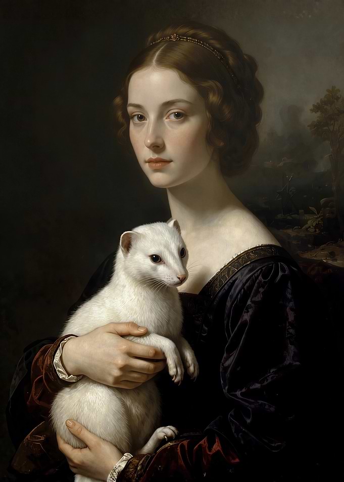 Lady with an Ermine Portrait