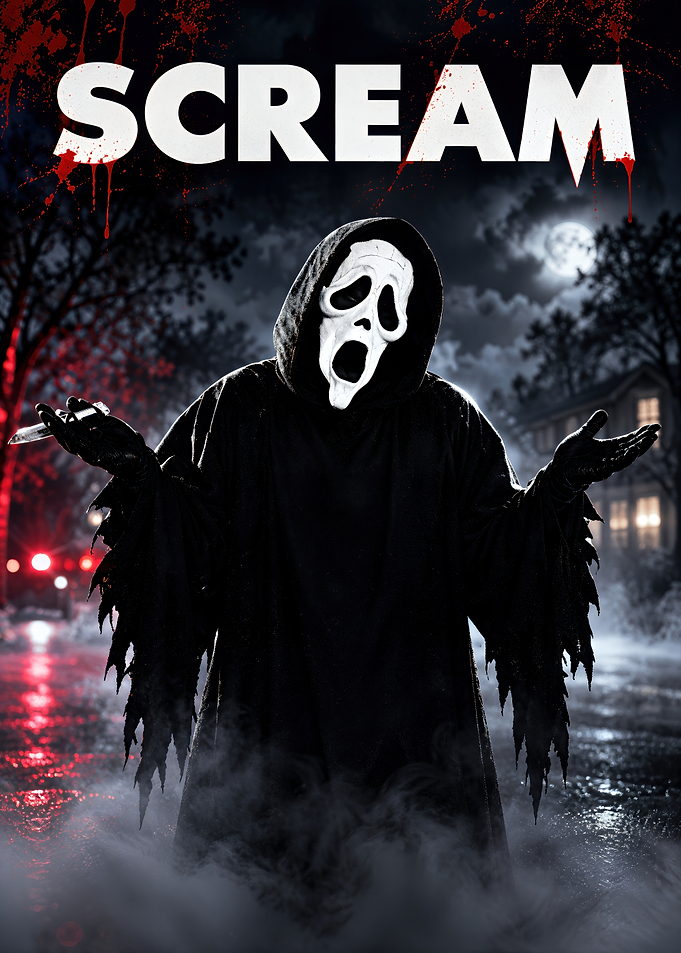 Scream Ghostface Horror Movie