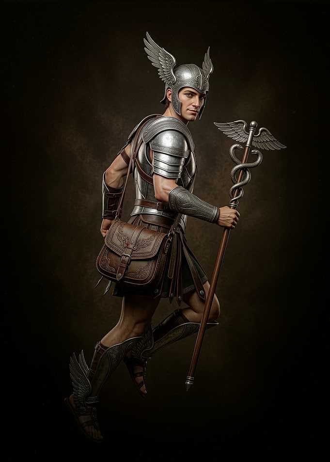 Hermes the Greek Messenger God