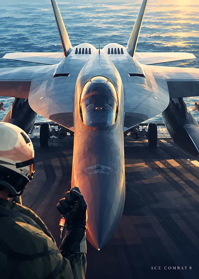 Ace Combat 8 Fighter Jet Launch