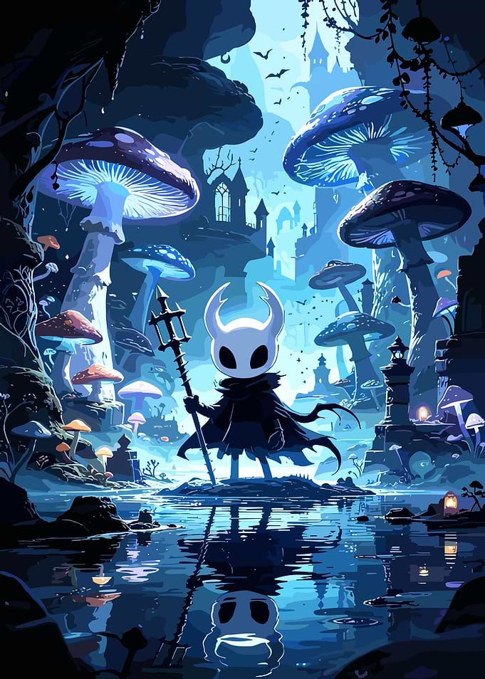 Hollow Knight in Fungal Wastes