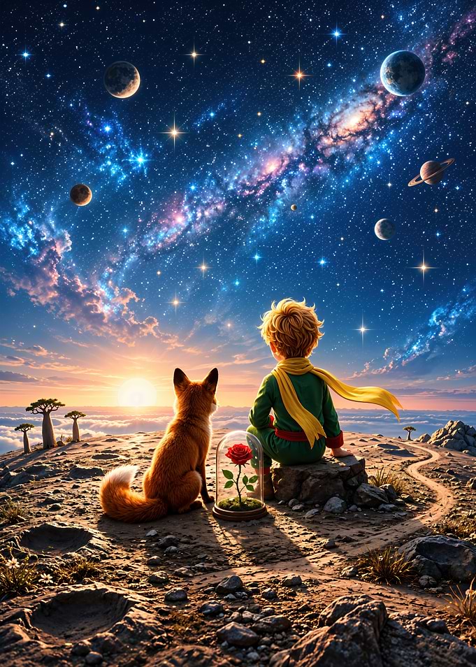 The Little Prince and Fox