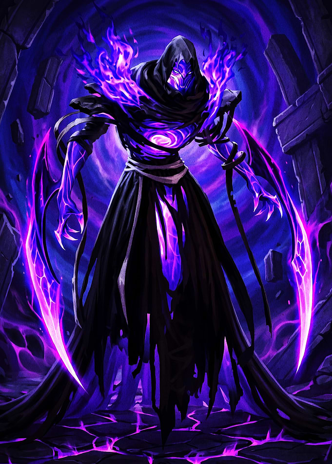 Void Walker Dark Fantasy Warrior