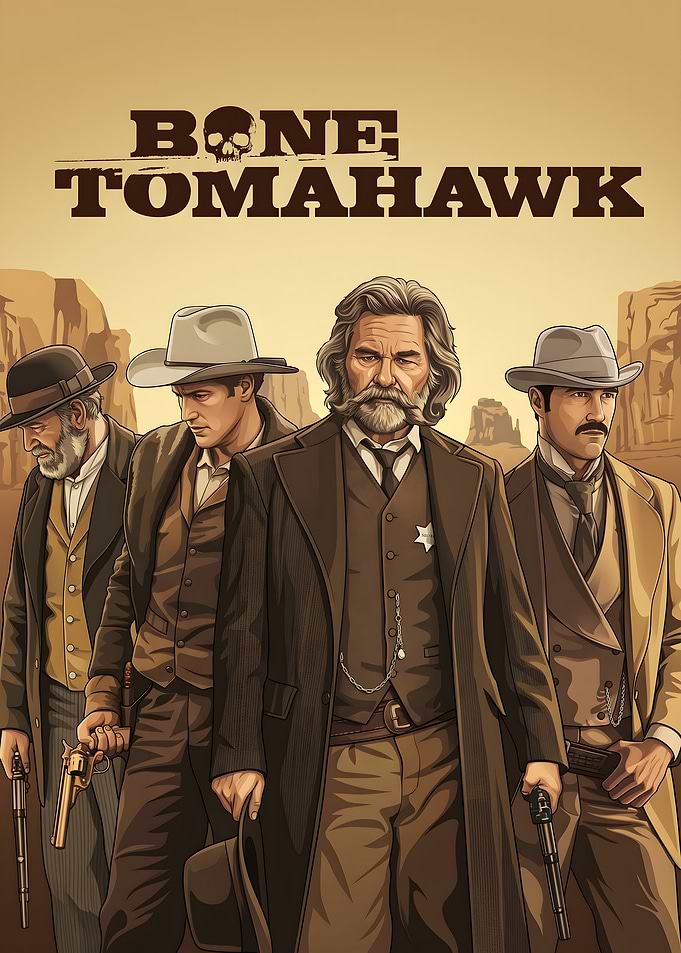 Bone Tomahawk Movie Poster Art