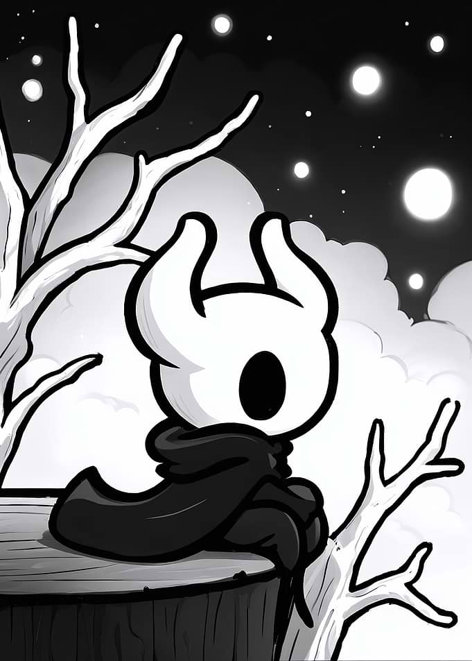 The Knight Sitting on a Stump