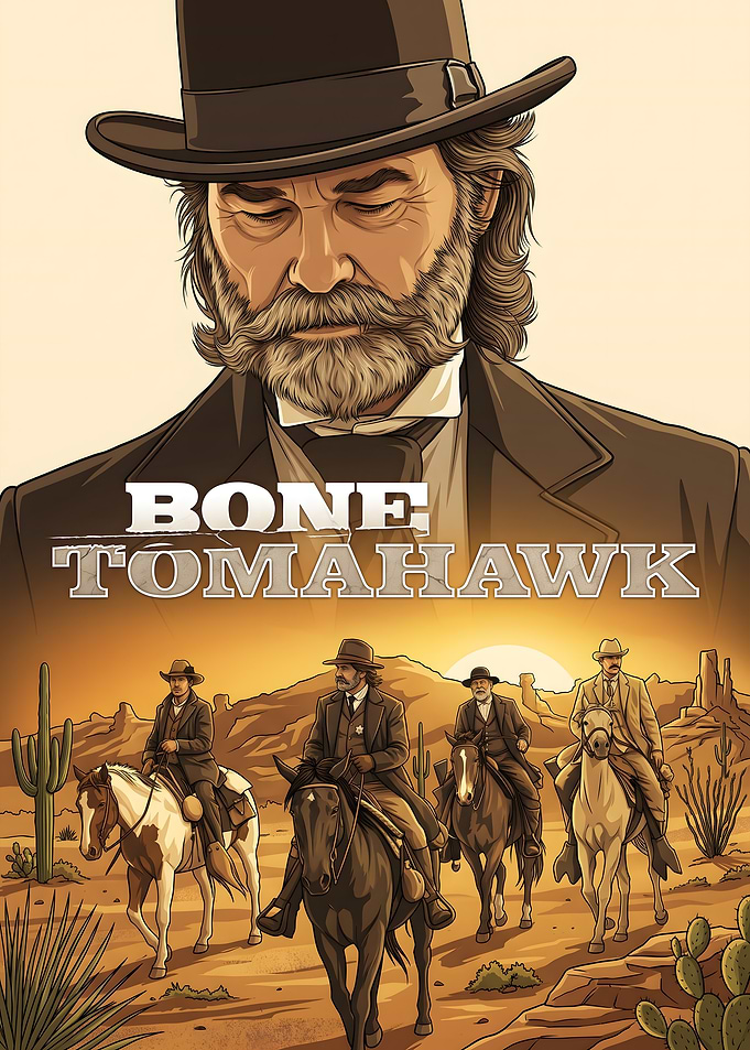 Bone Tomahawk Movie Poster Art