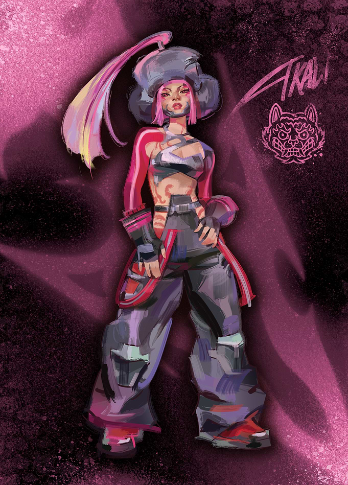 League of Legends - Akali, Streetwear Rogue