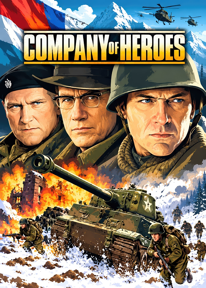Company of Heroes Game Poster