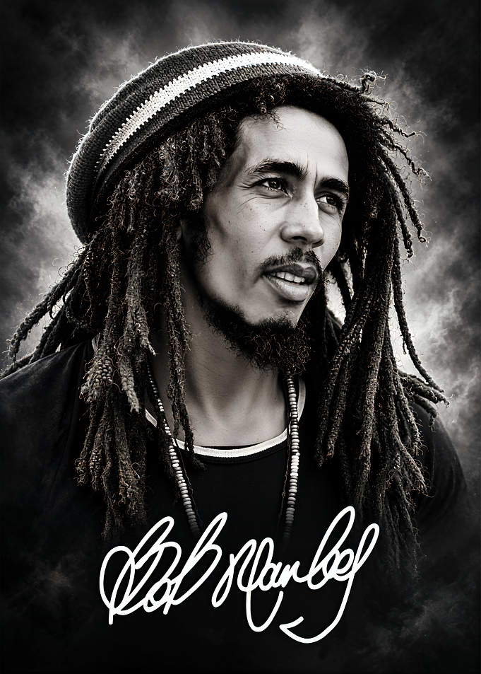 Bob Marley Portrait