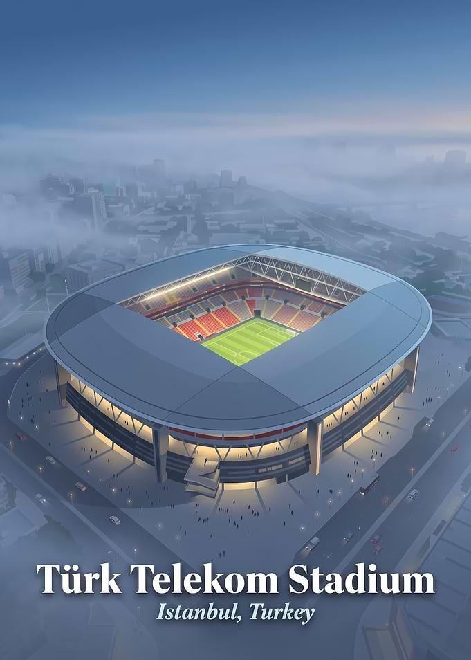 Türk Telekom Stadium Istanbul Poster