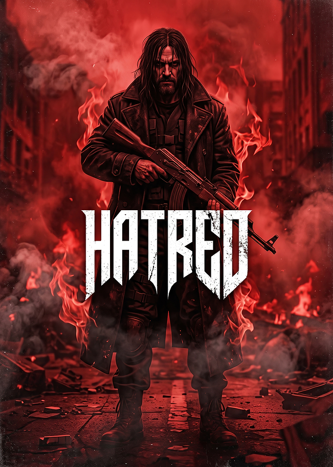 Hatred Video Game Poster
