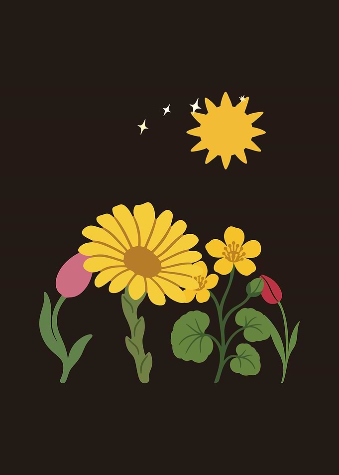 Flowers Botanical Nature Design Design