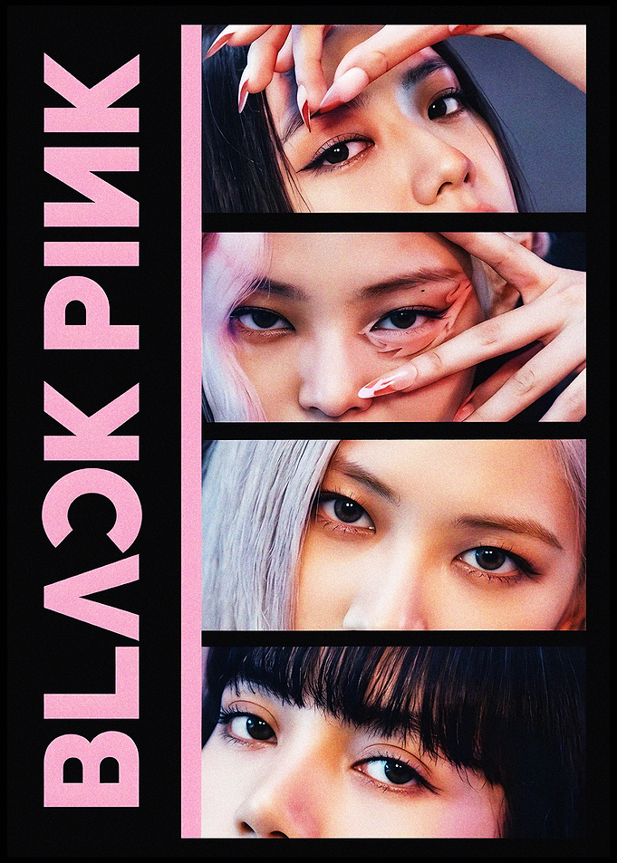 BLACKPINK Members Close-up Poster
