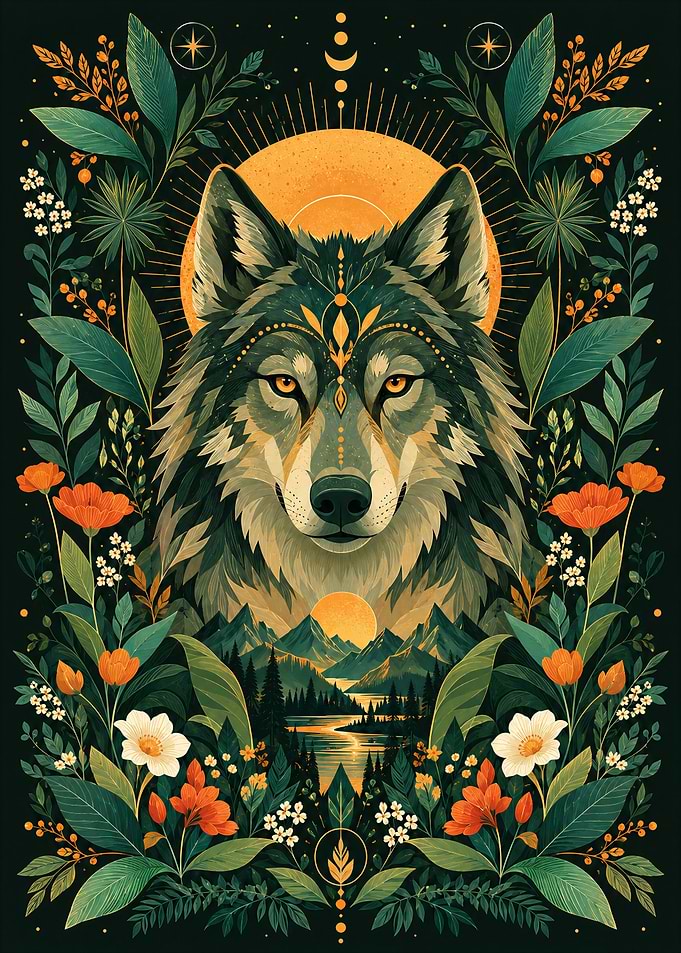 Mystical Wolf