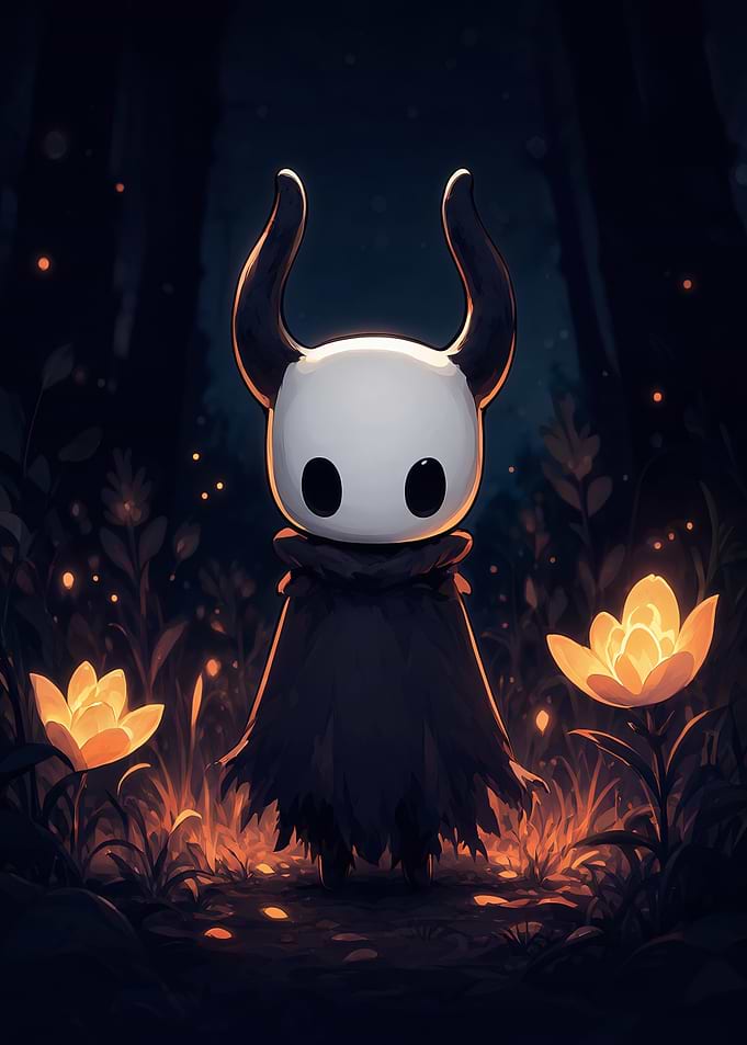 The Knight from Hollow Knight