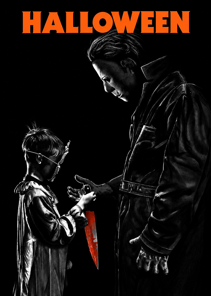 Halloween Michael Myers and Young Michael