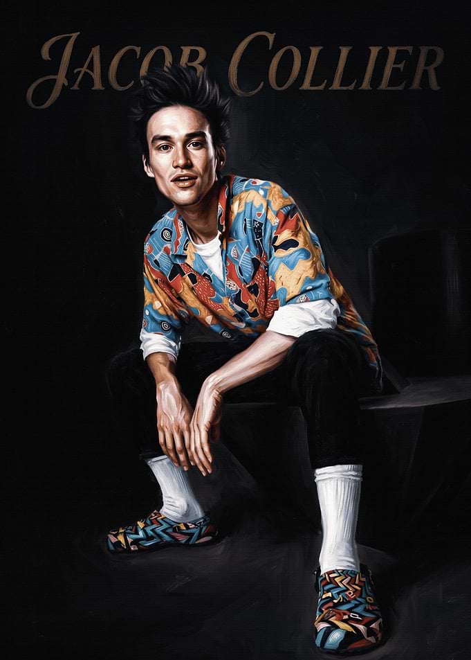 Jacob Collier Portrait Painting