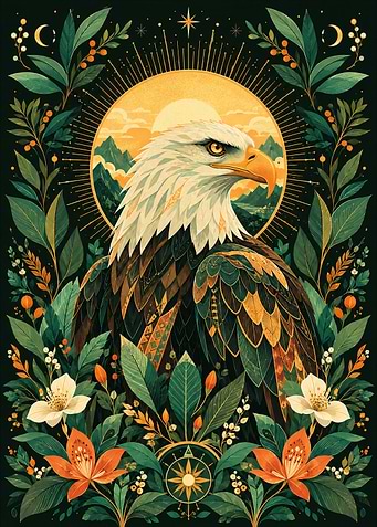 Golden Sun Eagle
