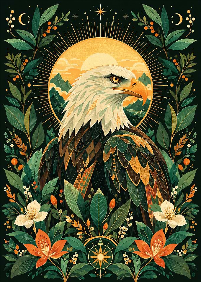 Golden Sun Eagle