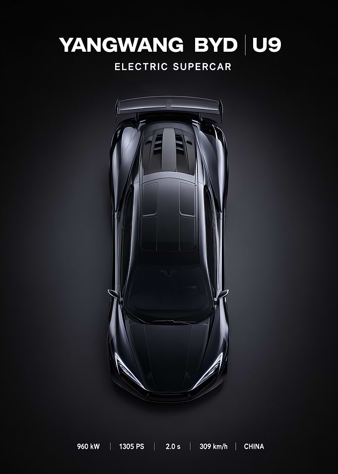 Yangwang BYD U9 Electric Supercar