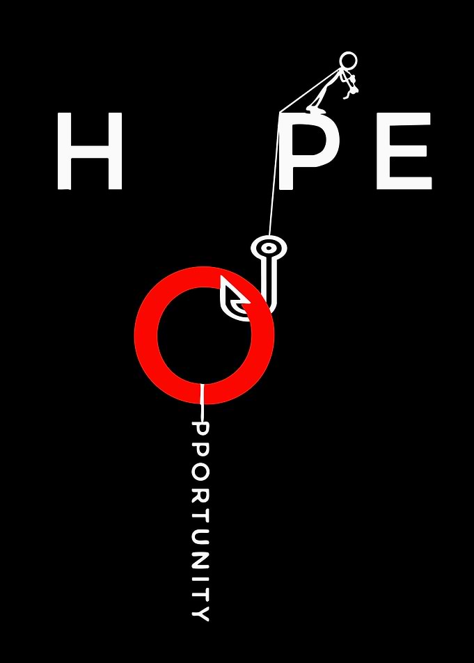 Hope and Opportunity Conceptual Art