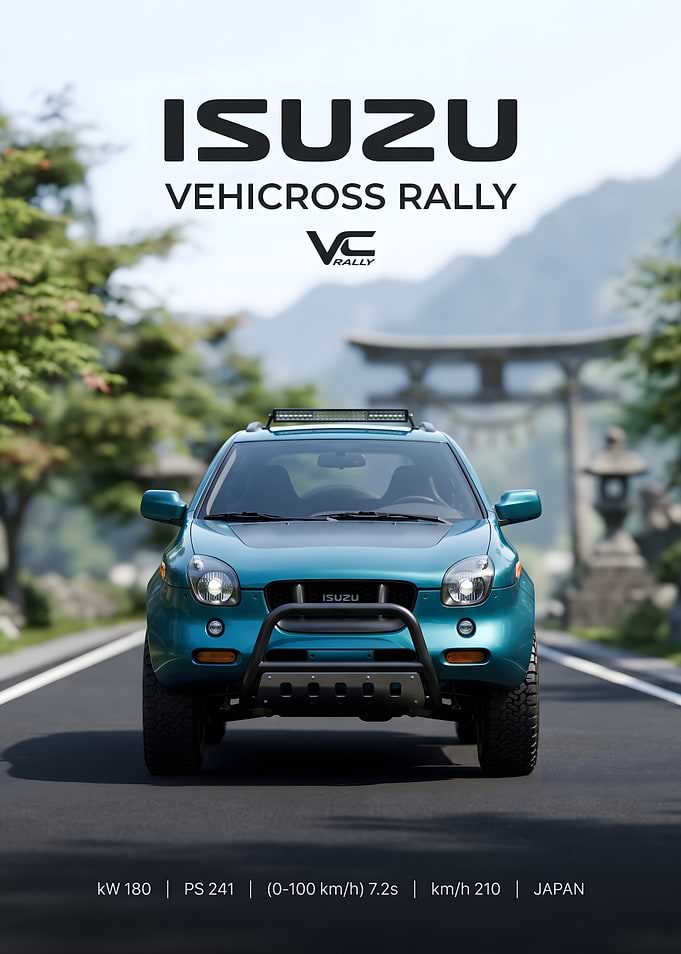 Isuzu VehiCROSS Rally Concept Poster
