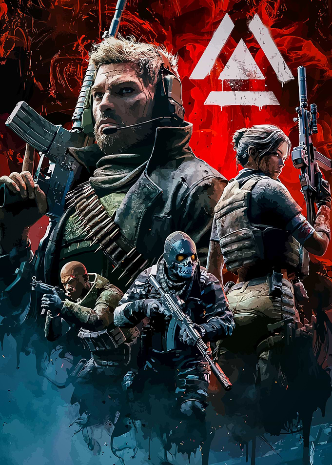 Elite Tactical Squad Action Poster