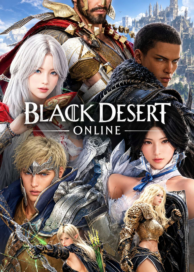 Black Desert Online Game Poster