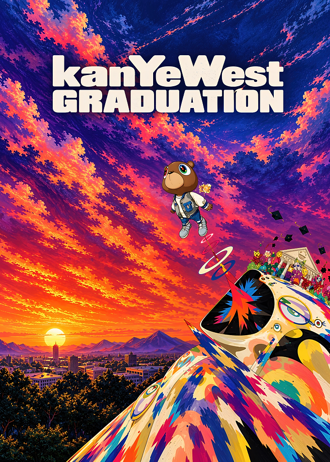Kanye West Graduation Album Cover Art