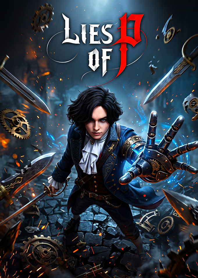 Lies of P Pinocchio Action Poster
