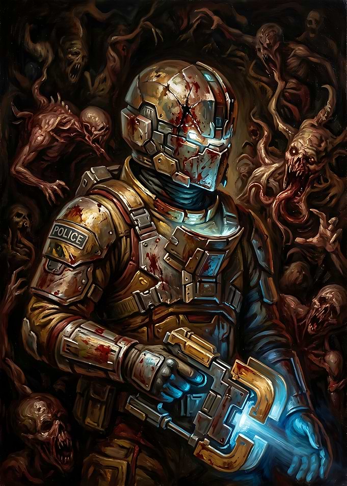 Dead Space Police Officer Survival