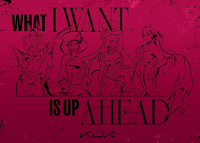League of Legends - K/DA, What I Want Sketch Edition